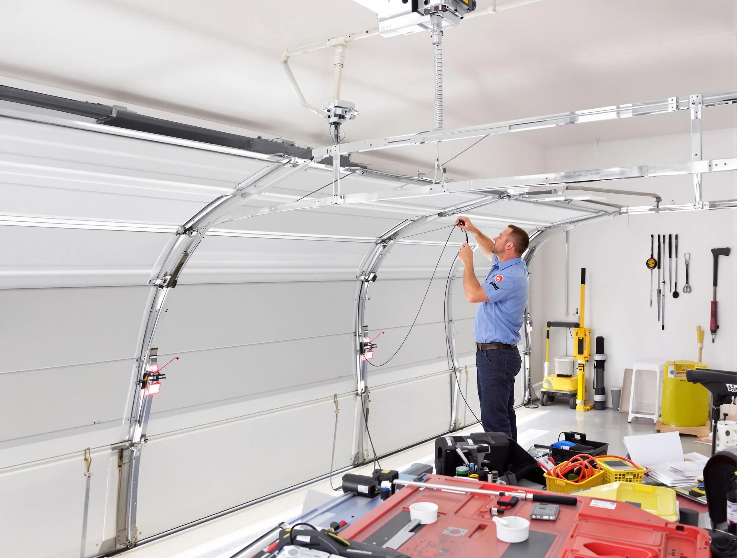Garage door cable repair service by Trussville Garage Door Repair in Trussville