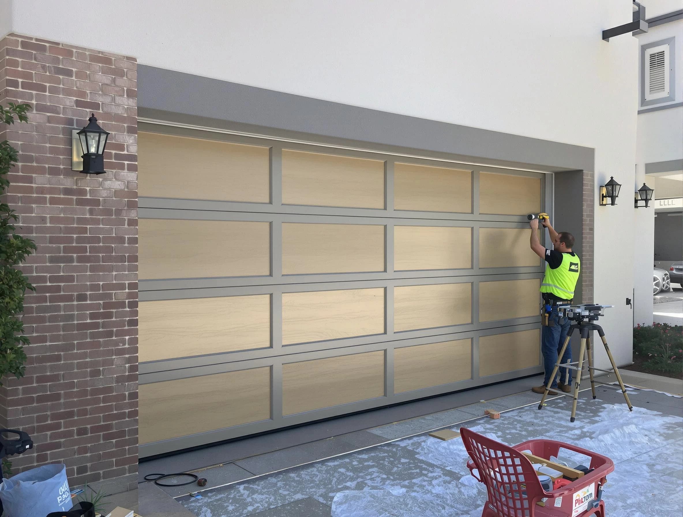 Garage door replacement service by Trussville Garage Door Repair in Trussville