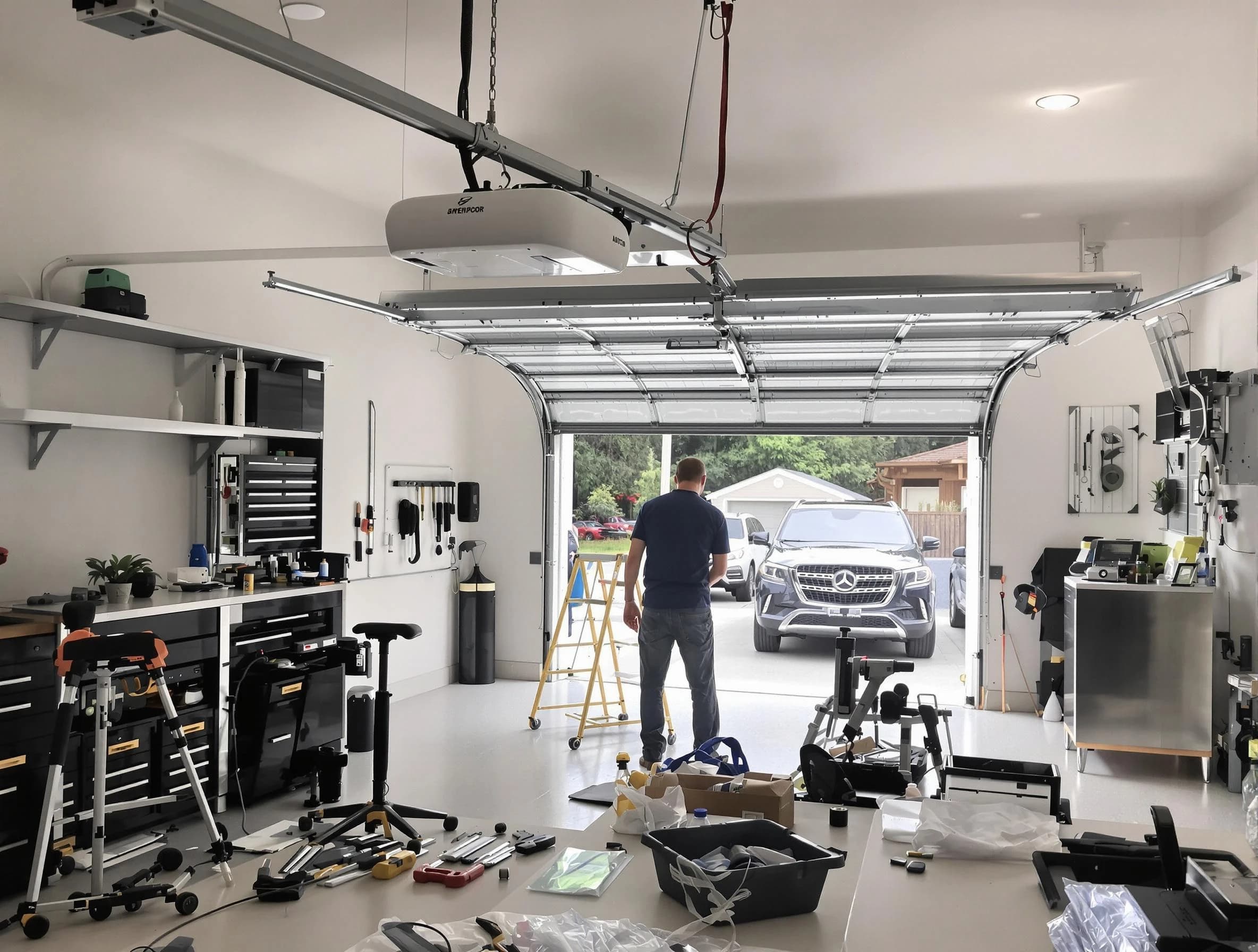 Garage door opener installation by Trussville Garage Door Repair in Trussville