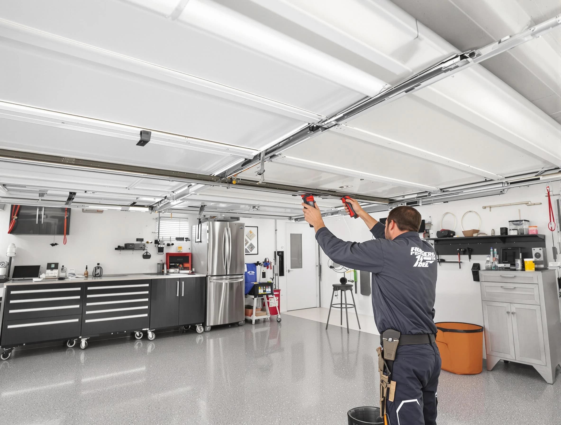 Overhead garage door repair service by Trussville Garage Door Repair in Trussville