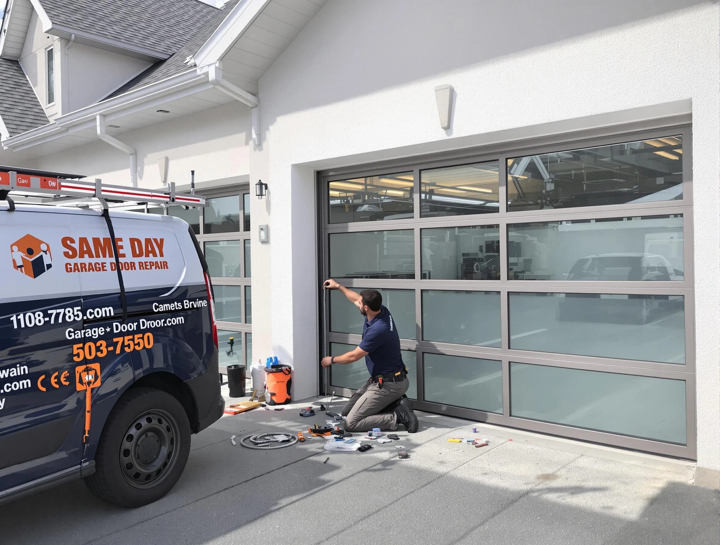 Same-day garage door repair service by Trussville Garage Door Repair in Trussville