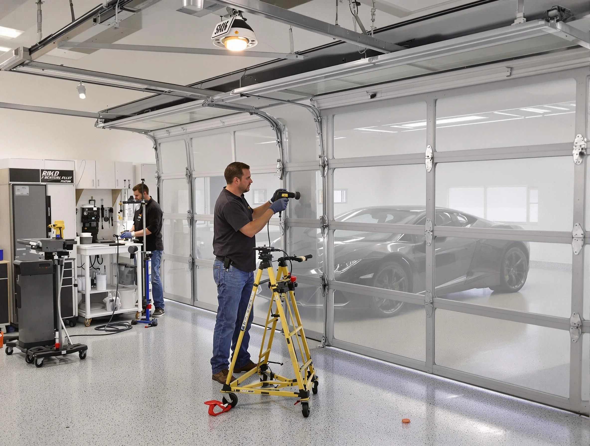 Garage Door Dents Repair in Trussville