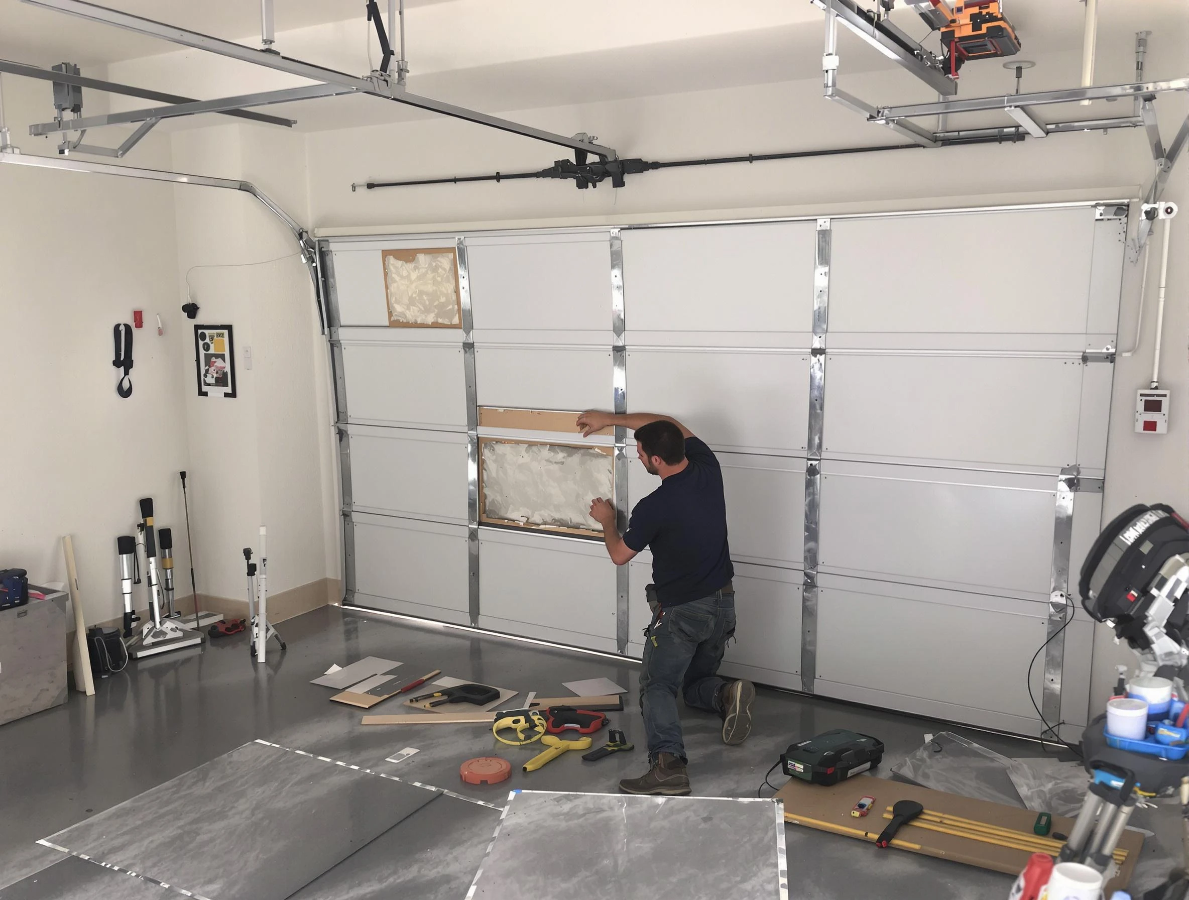 Garage Door Panel Repair in Trussville
