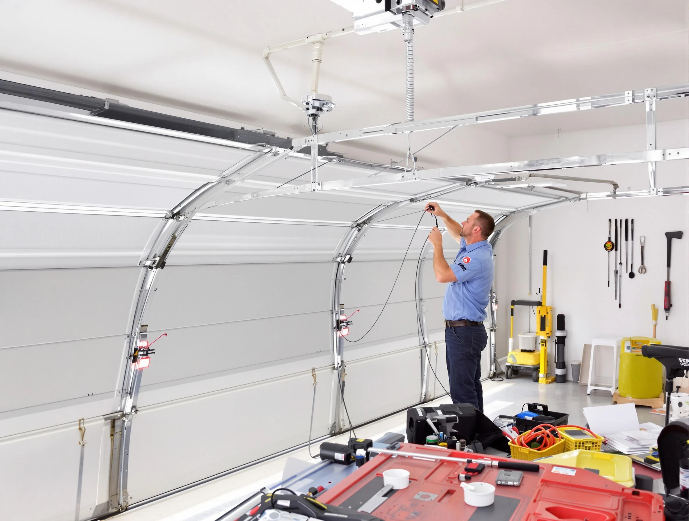 Garage door cable repair service by Trussville Garage Door Repair in Trussville