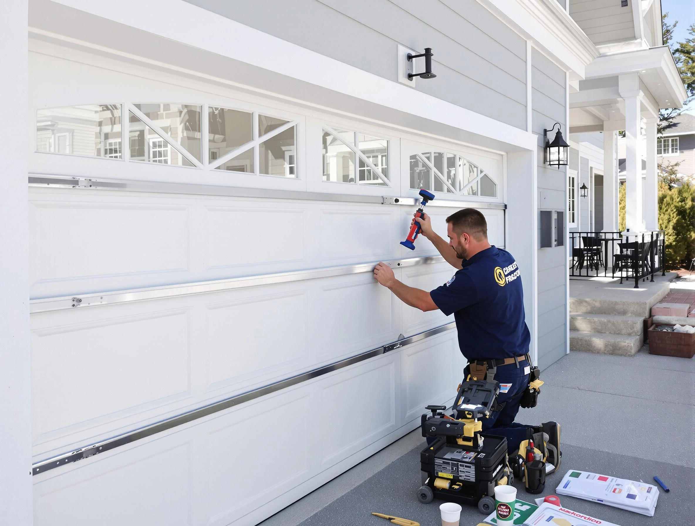 Professional garage door installation by Trussville Garage Door Repair in Trussville