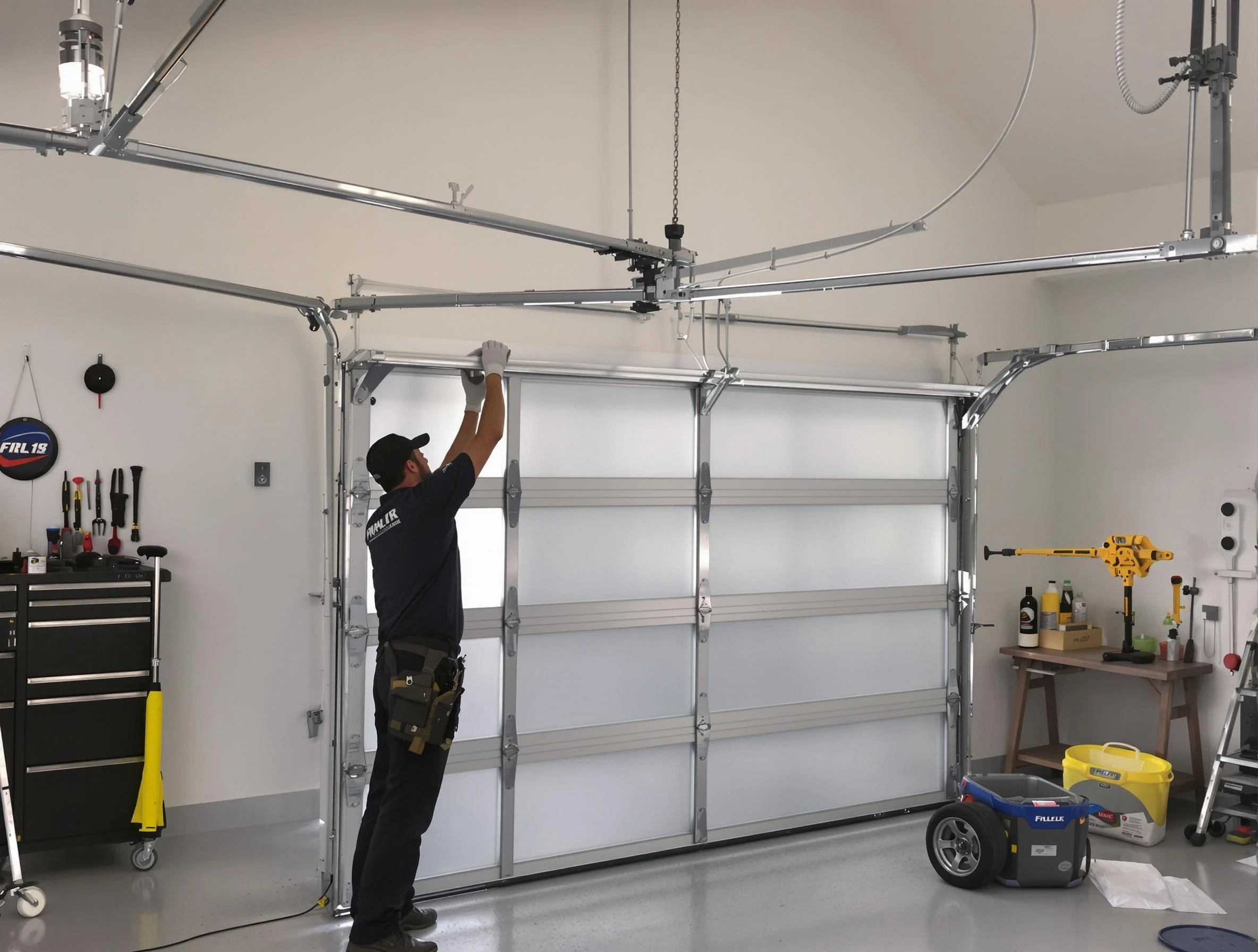 Trussville Garage Door Repair certified team performing precision garage door installation in Trussville