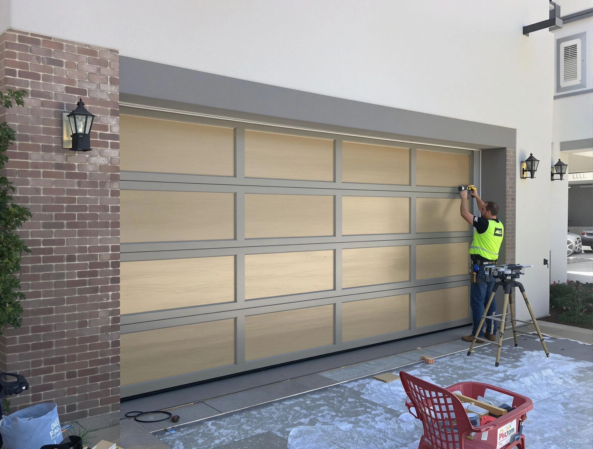Garage door replacement service by Trussville Garage Door Repair in Trussville