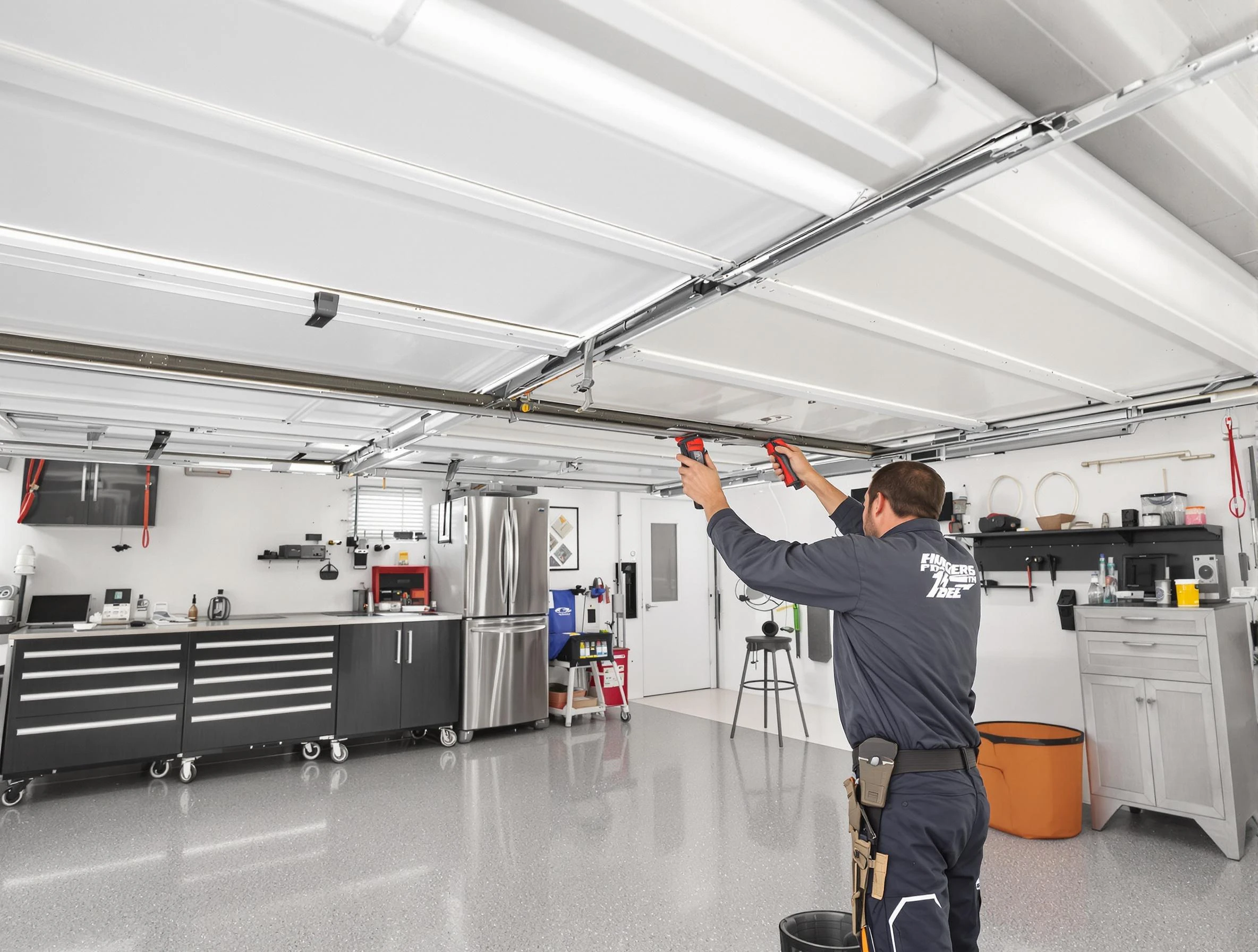 Overhead garage door repair service by Trussville Garage Door Repair in Trussville